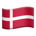 🇩🇰 Bendera Denmark Apple