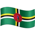 🇩🇲 Bendera Dominika Facebook