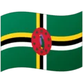 🇩🇲 Bendera Dominika Google