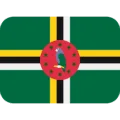 🇩🇲 Bendera Dominika Twitter