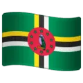 🇩🇲 Bendera Dominika WhatsApp