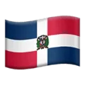 🇩🇴 Bendera Republik Dominika Apple