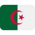 🇩🇿 Bendera Aljazair Twitter