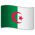 🇩🇿 Bendera Aljazair WhatsApp