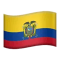 🇪🇨 Bendera Ekuador Apple