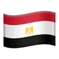 🇪🇬 Bendera Mesir Apple