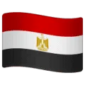 🇪🇬 Bendera Mesir WhatsApp