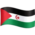 🇪🇭 Bendera Sahara Barat Facebook