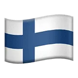 🇫🇮 Bendera Finlandia Apple