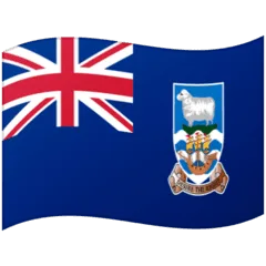 🇫🇰 Bendera Kepulauan Falkland Google