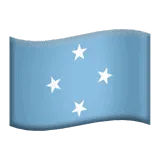 🇫🇲 Bendera Mikronesia Apple
