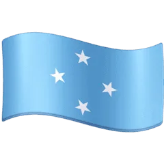 🇫🇲 Bendera Mikronesia Facebook