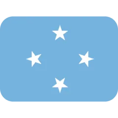 🇫🇲 Bendera Mikronesia Twitter