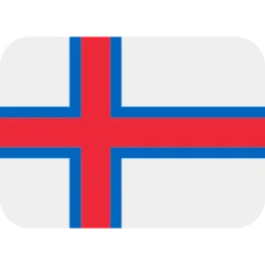 🇫🇴 Bendera Kepulauan Faroe Twitter