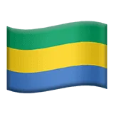 🇬🇦 Bendera Gabon Apple