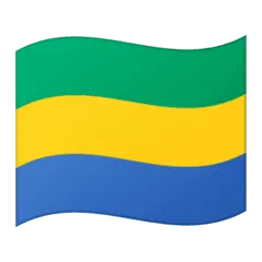 🇬🇦 Bendera Gabon Google