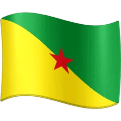 🇬🇫 Bendera Guyana Prancis Facebook