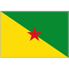 🇬🇫 Bendera Guyana Prancis Skype