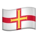 🇬🇬 Bendera Guernsey Apple