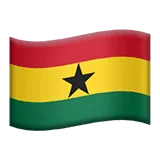 🇬🇭 Bendera Ghana Apple