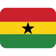 🇬🇭 Bendera Ghana Twitter