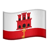 🇬🇮 Bendera Gibraltar Apple