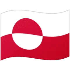🇬🇱 Bendera Greenland Google