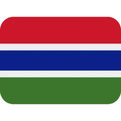 🇬🇲 Bendera Gambia Twitter