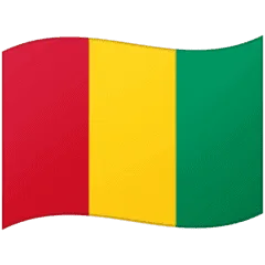 🇬🇳 Bendera Guinea Google