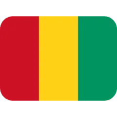 🇬🇳 Bendera Guinea Twitter