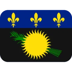 🇬🇵 Bendera Guadeloupe Twitter