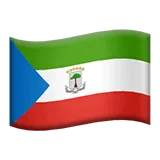 🇬🇶 Bendera Guinea Khatulistiwa Apple