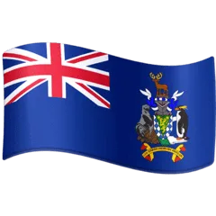 🇬🇸 Bendera Georgia Selatan Kep. Sandwich Selatan Facebook