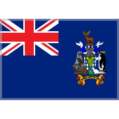 🇬🇸 Bendera Georgia Selatan Kep. Sandwich Selatan Skype