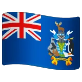 🇬🇸 Bendera Georgia Selatan Kep. Sandwich Selatan WhatsApp