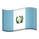 🇬🇹 Bendera Guatemala Apple