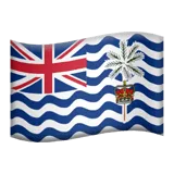 🇮🇴 Bendera Wilayah Samudra Hindia Britania Apple