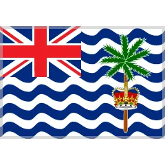 🇮🇴 Bendera Wilayah Samudra Hindia Britania Skype