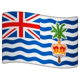 🇮🇴 Bendera Wilayah Samudra Hindia Britania WhatsApp