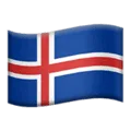 🇮🇸 Bendera Islandia Apple