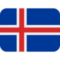 🇮🇸 Bendera Islandia Twitter