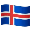 🇮🇸 Bendera Islandia WhatsApp