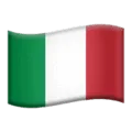 🇮🇹 Bendera Italia Apple