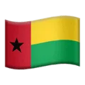 🇬🇼 Bendera Guinea Bissau Apple
