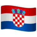 🇭🇷 Bendera Kroasia WhatsApp