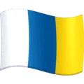 🇮🇨 Bendera Kepulauan Canaria Facebook