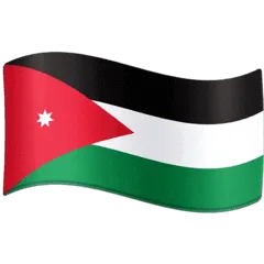 🇯🇴 Bendera Yordania Facebook
