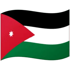 🇯🇴 Bendera Yordania Google