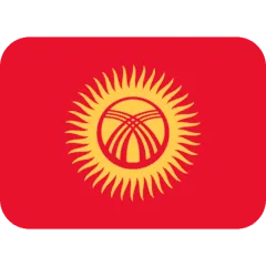 🇰🇬 Bendera KirgizstanTwitter