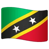 🇰🇳 Bendera Saint Kitts dan Nevis WhatsApp
